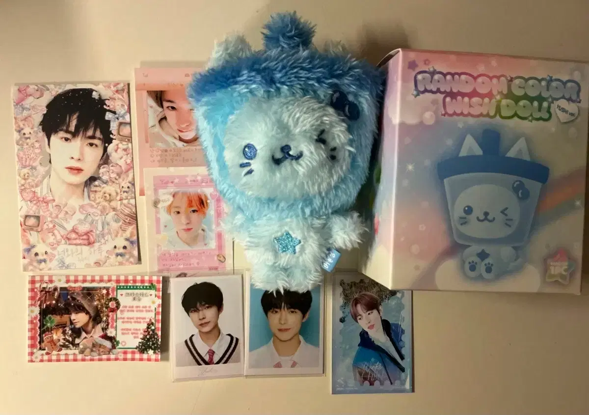 ユウシ wish doll wishdoll バブルニャン ピンク nct wish wishdoll